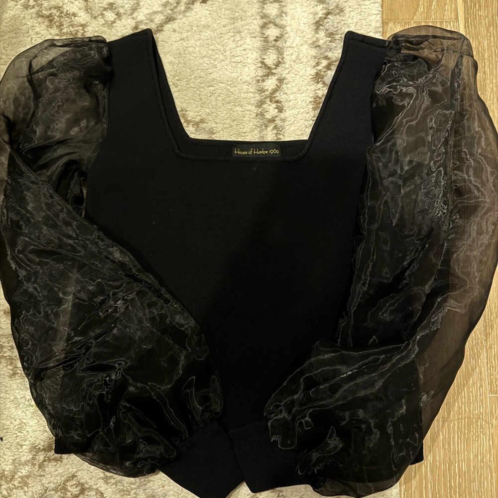 House of Harlow 1960 Puff Long Sleeve Top